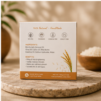 Natural Rice Soap | Brightening & Hand-Crafted thumbnail 4